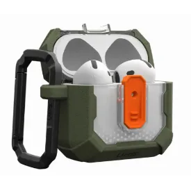 Чехол Urban Armor Gear (UAG) Plasma Case для AirPods 4, Olive Drab, оливковый